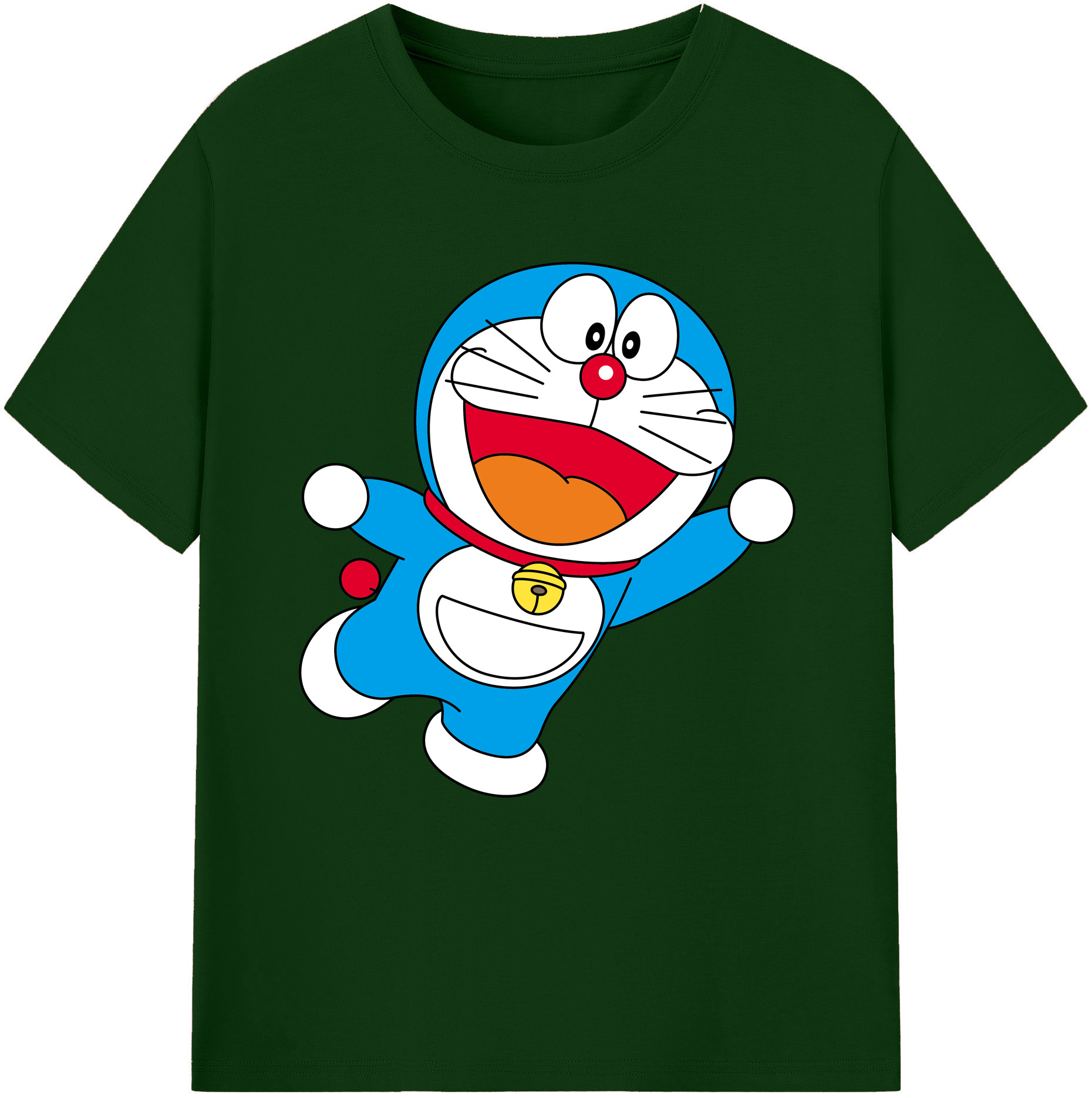 （画像用） ドラえもん Doraemon 綿100％半袖Tシャツ（フロントプリント）